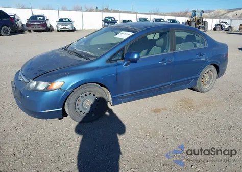 2008 Honda Civic Lx из США, поврежденный, VIN 1HGFA16548L003995